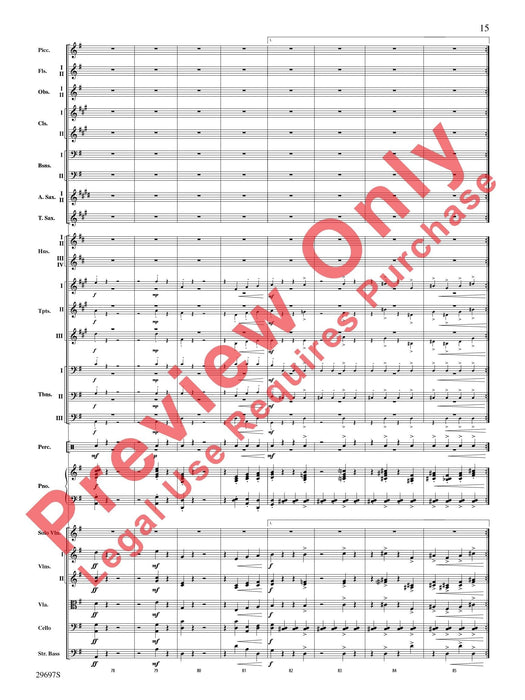 Fiddle-Faddle (for Soloist and Full Orchestra) Violin, Viola or Cello Solo 提琴 獨奏 管弦樂團小提琴 中提琴 大提琴 獨奏 總譜 | 小雅音樂 Hsiaoya Music