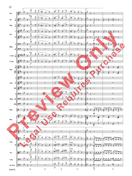Fiddle-Faddle (for Soloist and Full Orchestra) Violin, Viola or Cello Solo 提琴 獨奏 管弦樂團小提琴 中提琴 大提琴 獨奏 總譜 | 小雅音樂 Hsiaoya Music