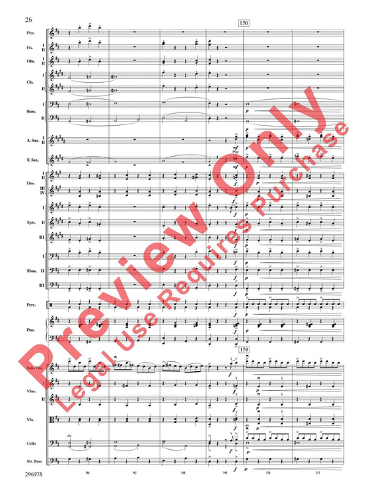 Fiddle-Faddle (for Soloist and Full Orchestra) Violin, Viola or Cello Solo 提琴 獨奏 管弦樂團小提琴 中提琴 大提琴 獨奏 總譜 | 小雅音樂 Hsiaoya Music