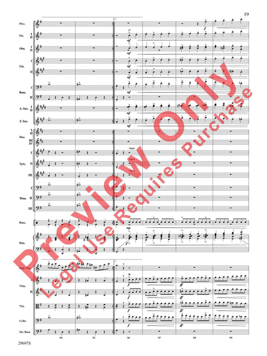 Fiddle-Faddle (for Soloist and Full Orchestra) Violin, Viola or Cello Solo 提琴 管弦樂團小提琴 中提琴 大提琴 獨奏 | 小雅音樂 Hsiaoya Music