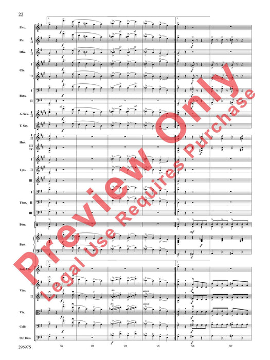 Fiddle-Faddle (for Soloist and Full Orchestra) Violin, Viola or Cello Solo 提琴 管弦樂團小提琴 中提琴 大提琴 獨奏 | 小雅音樂 Hsiaoya Music