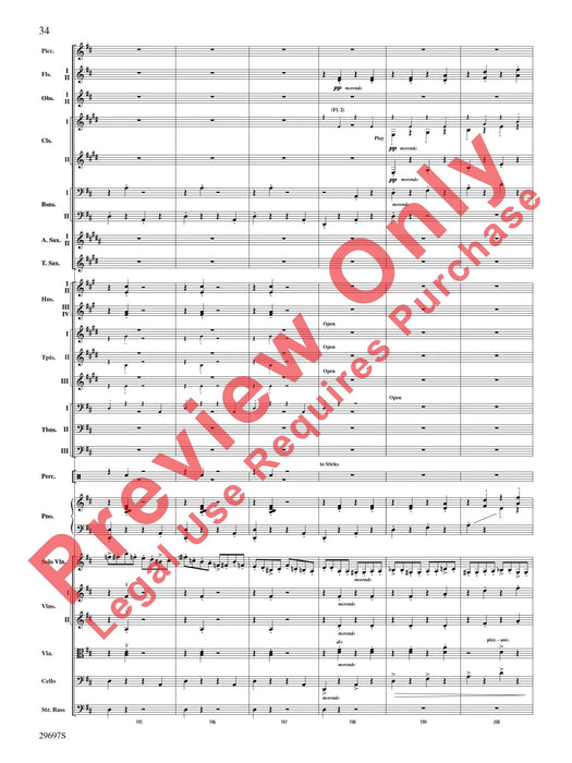 Fiddle-Faddle (for Soloist and Full Orchestra) Violin, Viola or Cello Solo 提琴 管弦樂團小提琴 中提琴 大提琴 獨奏 | 小雅音樂 Hsiaoya Music