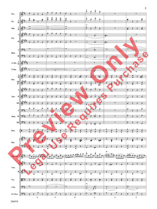 Fiddle-Faddle (for Soloist and Full Orchestra) Violin, Viola or Cello Solo 提琴 管弦樂團小提琴 中提琴 大提琴 獨奏 | 小雅音樂 Hsiaoya Music