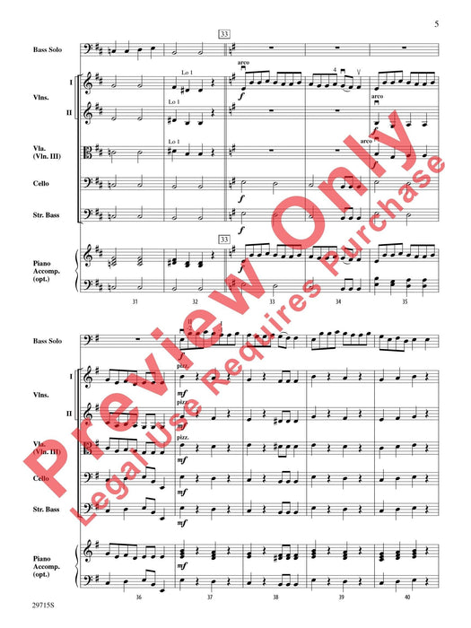 The Gentle Giant A Lyric Solo for Double Bass and Orchestra 獨奏 管弦樂團 總譜 | 小雅音樂 Hsiaoya Music