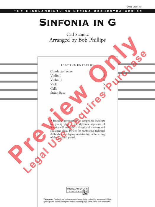 Sinfonia in G 交響曲 | 小雅音樂 Hsiaoya Music