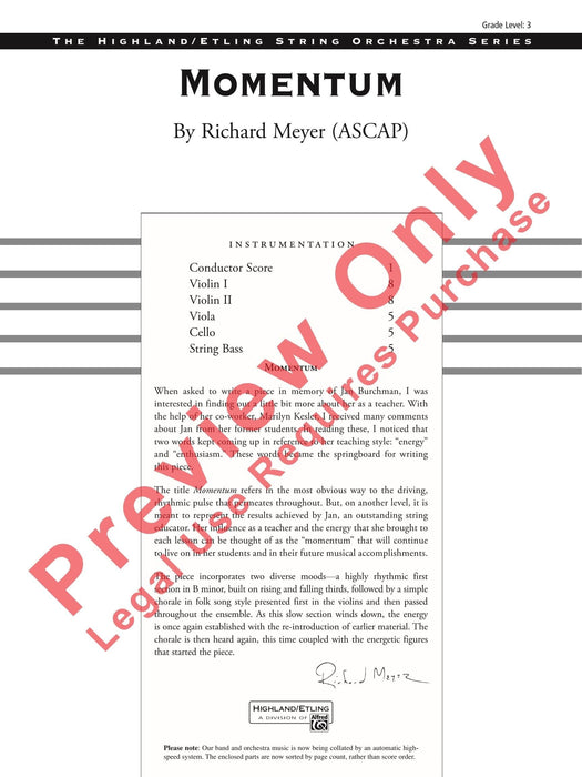 Momentum 總譜 | 小雅音樂 Hsiaoya Music