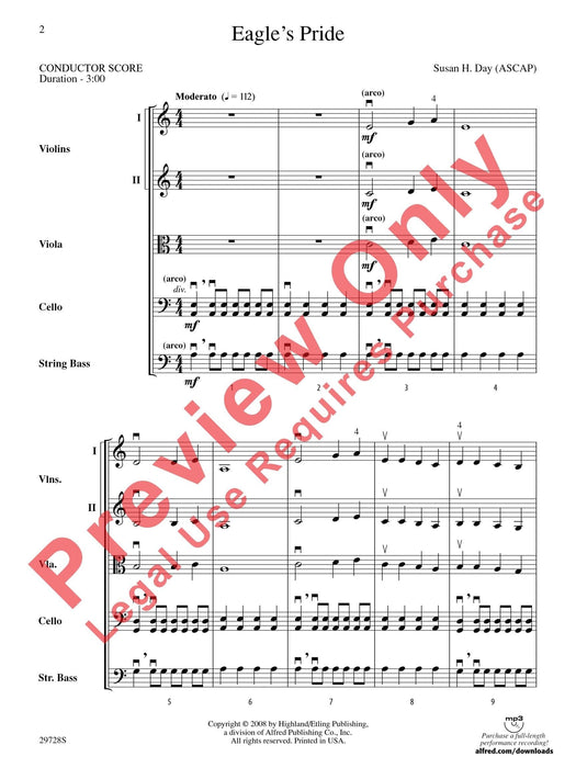 Eagle's Pride 總譜 | 小雅音樂 Hsiaoya Music