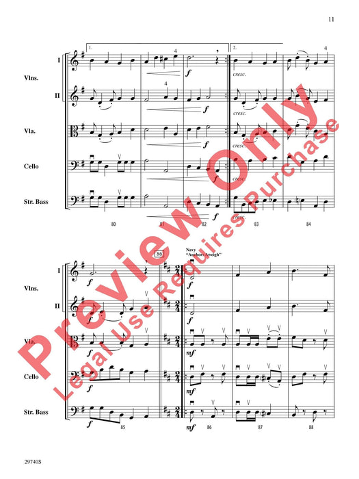 An Armed Forces Tribute 總譜 | 小雅音樂 Hsiaoya Music