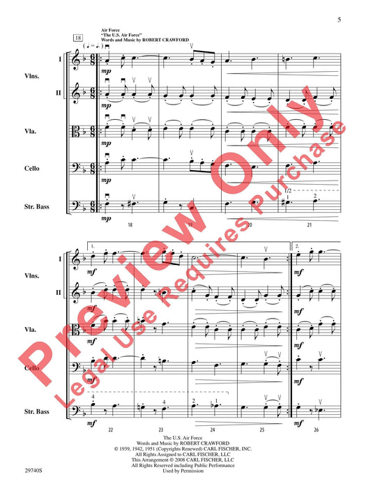 An Armed Forces Tribute 總譜 | 小雅音樂 Hsiaoya Music