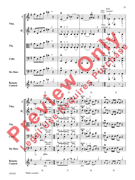 Remote Control 總譜 | 小雅音樂 Hsiaoya Music