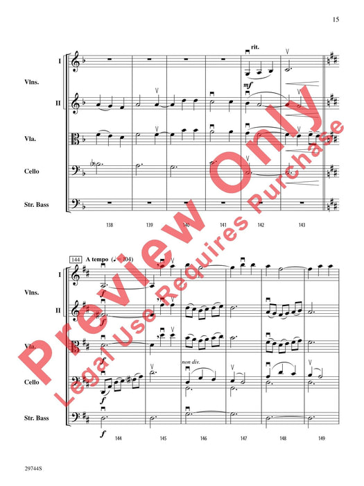 A Southwest Serenade 小夜曲 總譜 | 小雅音樂 Hsiaoya Music