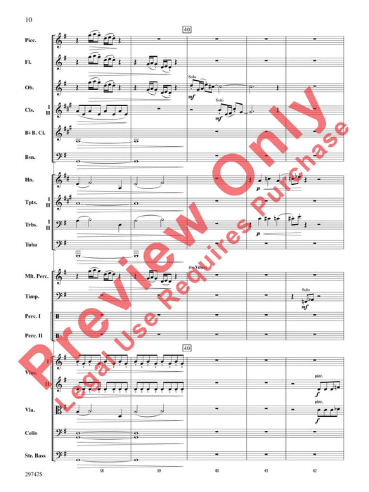 Soliloquy for Orchestra 管弦樂團 總譜 | 小雅音樂 Hsiaoya Music