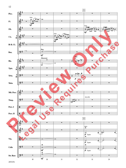 Soliloquy for Orchestra 管弦樂團 總譜 | 小雅音樂 Hsiaoya Music