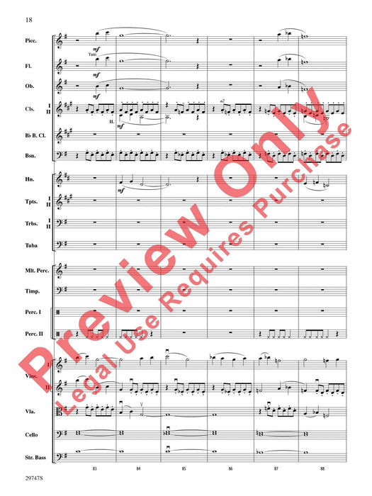 Soliloquy for Orchestra 管弦樂團 總譜 | 小雅音樂 Hsiaoya Music