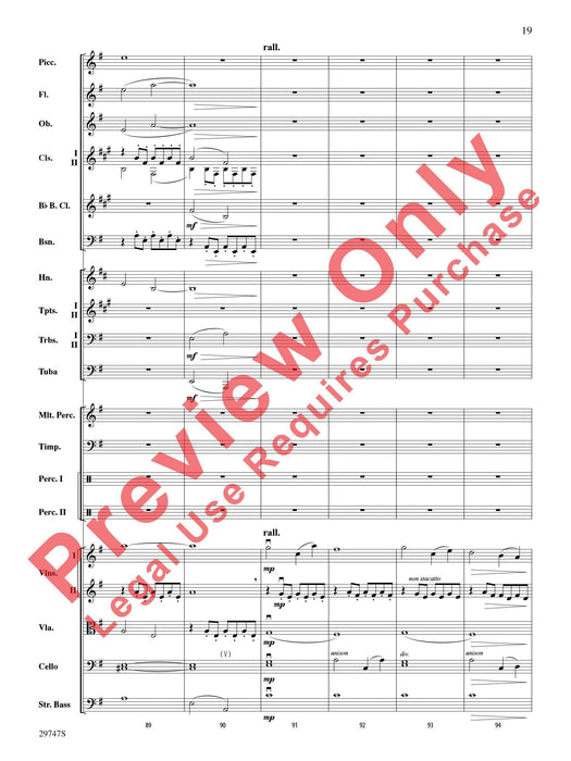 Soliloquy for Orchestra 管弦樂團 總譜 | 小雅音樂 Hsiaoya Music