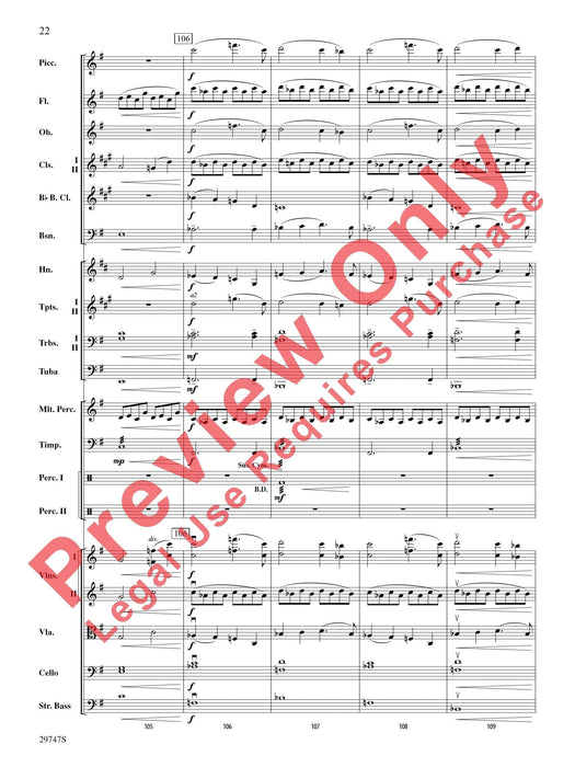 Soliloquy for Orchestra 管弦樂團 總譜 | 小雅音樂 Hsiaoya Music