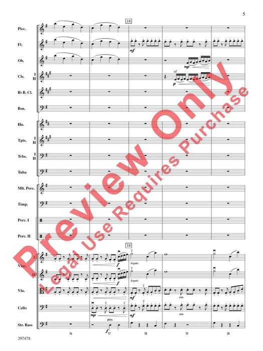 Soliloquy for Orchestra 管弦樂團 總譜 | 小雅音樂 Hsiaoya Music