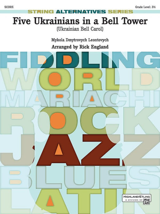 Five Ukrainians in a Bell Tower (Ukrainian Bell Carol) 耶誕頌歌 總譜 | 小雅音樂 Hsiaoya Music