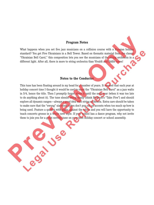 Five Ukrainians in a Bell Tower (Ukrainian Bell Carol) 耶誕頌歌 | 小雅音樂 Hsiaoya Music