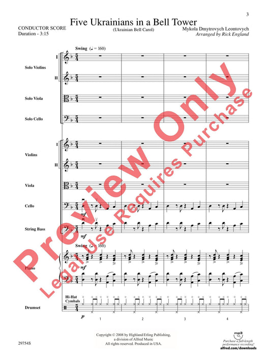 Five Ukrainians in a Bell Tower (Ukrainian Bell Carol) 耶誕頌歌 | 小雅音樂 Hsiaoya Music