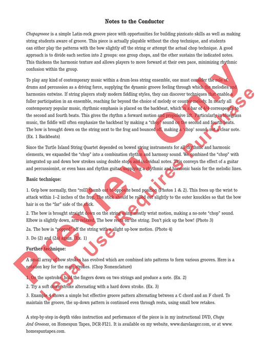 Chopagroove 總譜 | 小雅音樂 Hsiaoya Music