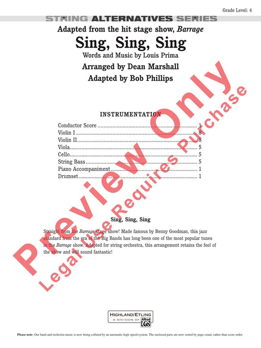 Sing, Sing, Sing (adapted from the stage show Barrage) | 小雅音樂 Hsiaoya Music