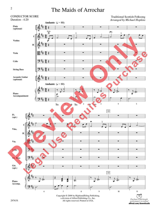 The Maids of Arrochar 總譜 | 小雅音樂 Hsiaoya Music