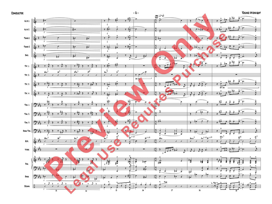 Round Midnight 總譜 | 小雅音樂 Hsiaoya Music