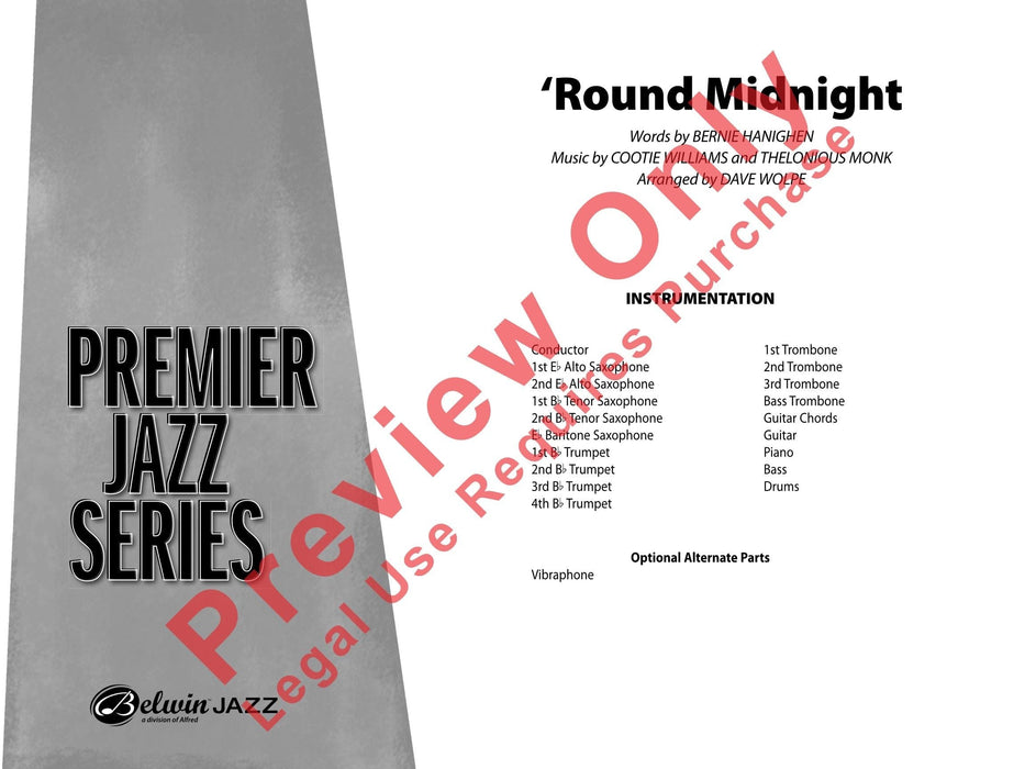 Round Midnight 總譜 | 小雅音樂 Hsiaoya Music