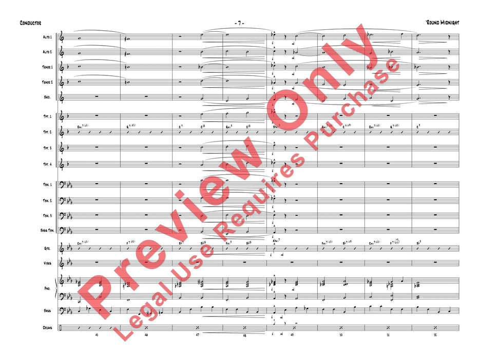 Round Midnight 總譜 | 小雅音樂 Hsiaoya Music