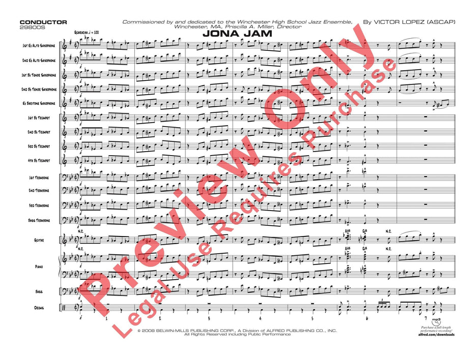 Jona Jam 總譜 | 小雅音樂 Hsiaoya Music