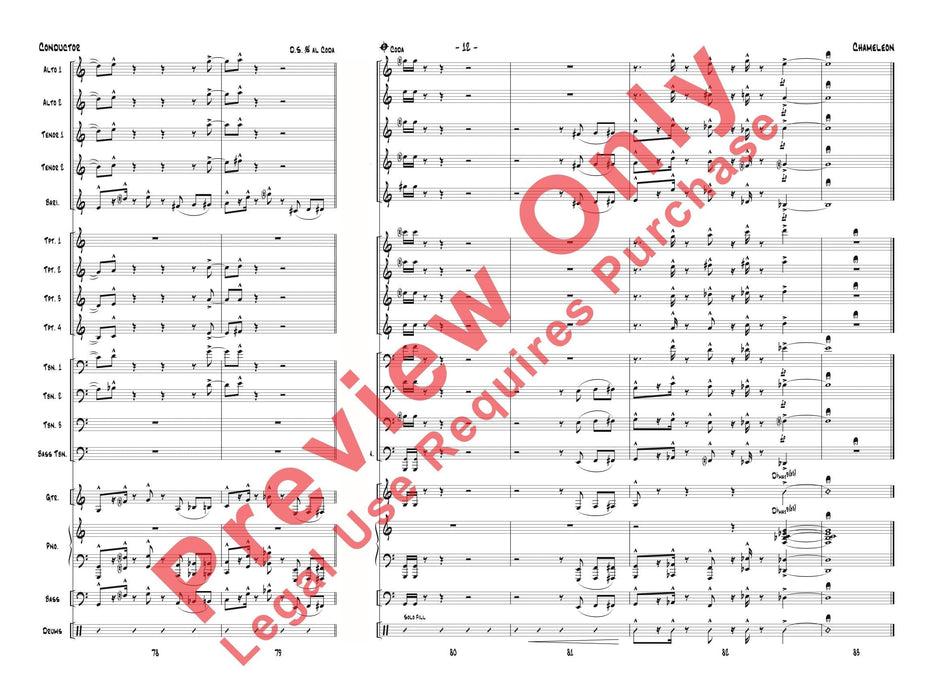 Chameleon 總譜 | 小雅音樂 Hsiaoya Music