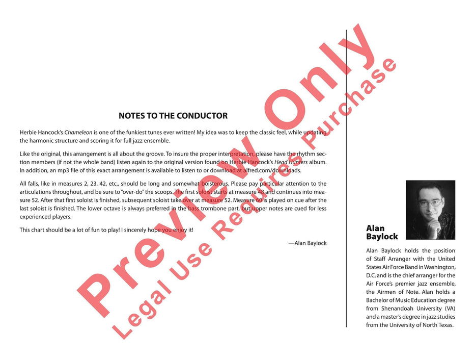 Chameleon 總譜 | 小雅音樂 Hsiaoya Music