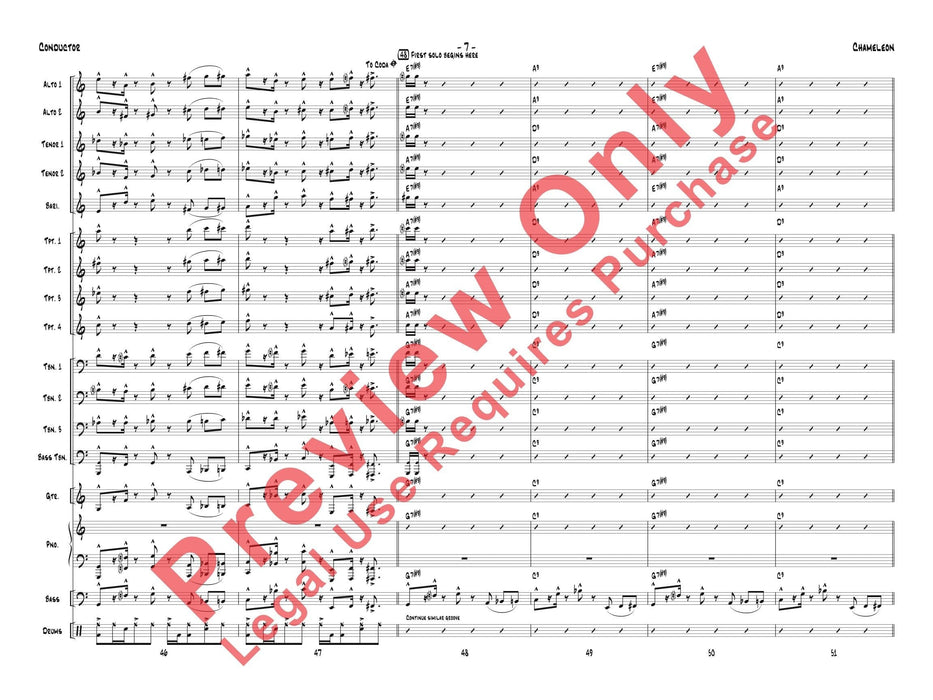 Chameleon 總譜 | 小雅音樂 Hsiaoya Music