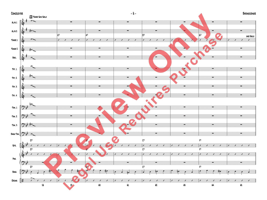 Barnburner 總譜 | 小雅音樂 Hsiaoya Music