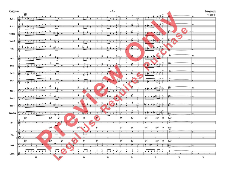 Barnburner 總譜 | 小雅音樂 Hsiaoya Music