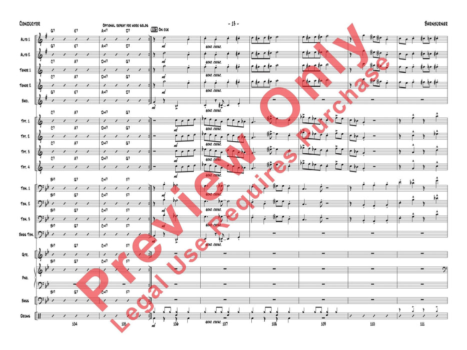 Barnburner 總譜 | 小雅音樂 Hsiaoya Music