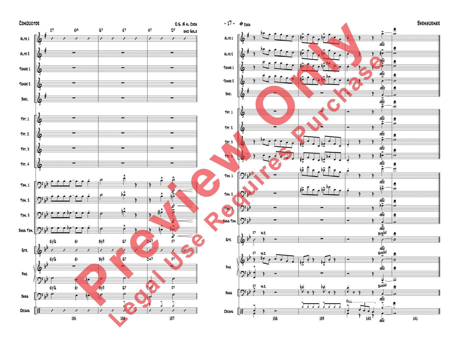 Barnburner 總譜 | 小雅音樂 Hsiaoya Music