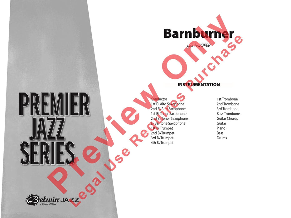 Barnburner 總譜 | 小雅音樂 Hsiaoya Music