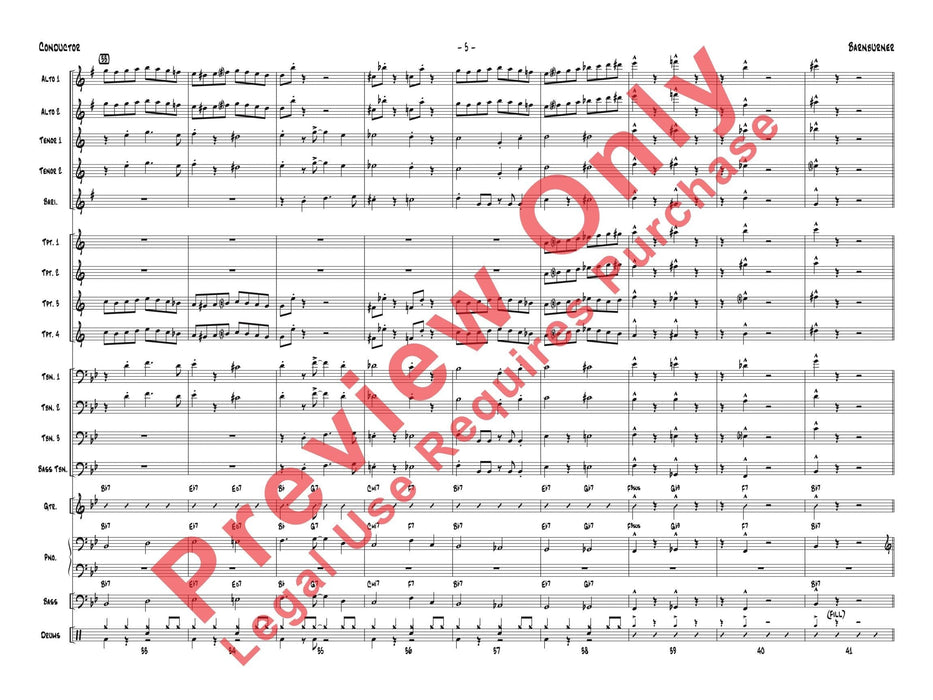 Barnburner 總譜 | 小雅音樂 Hsiaoya Music