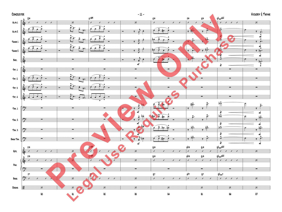 Hickory & Twine 總譜 | 小雅音樂 Hsiaoya Music