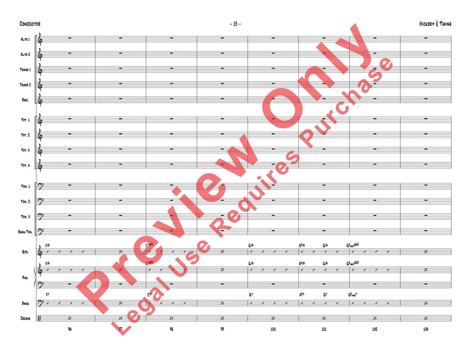 Hickory & Twine 總譜 | 小雅音樂 Hsiaoya Music