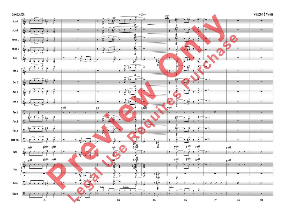 Hickory & Twine 總譜 | 小雅音樂 Hsiaoya Music