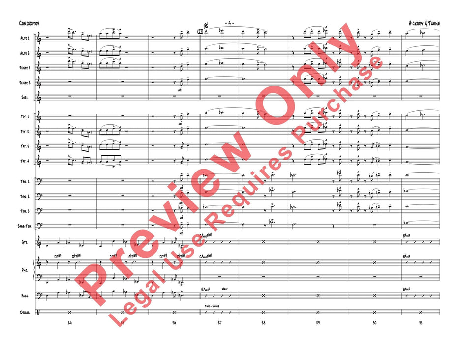 Hickory & Twine 總譜 | 小雅音樂 Hsiaoya Music