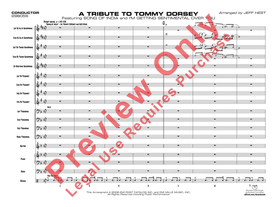 A Tribute to Tommy Dorsey Featuring: Song of India / I'm Getting Sentimental Over You | 小雅音樂 Hsiaoya Music