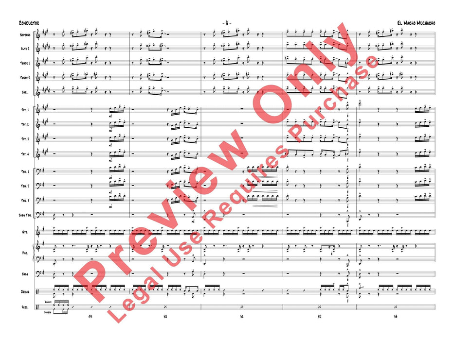 El Macho Muchacho 總譜 | 小雅音樂 Hsiaoya Music