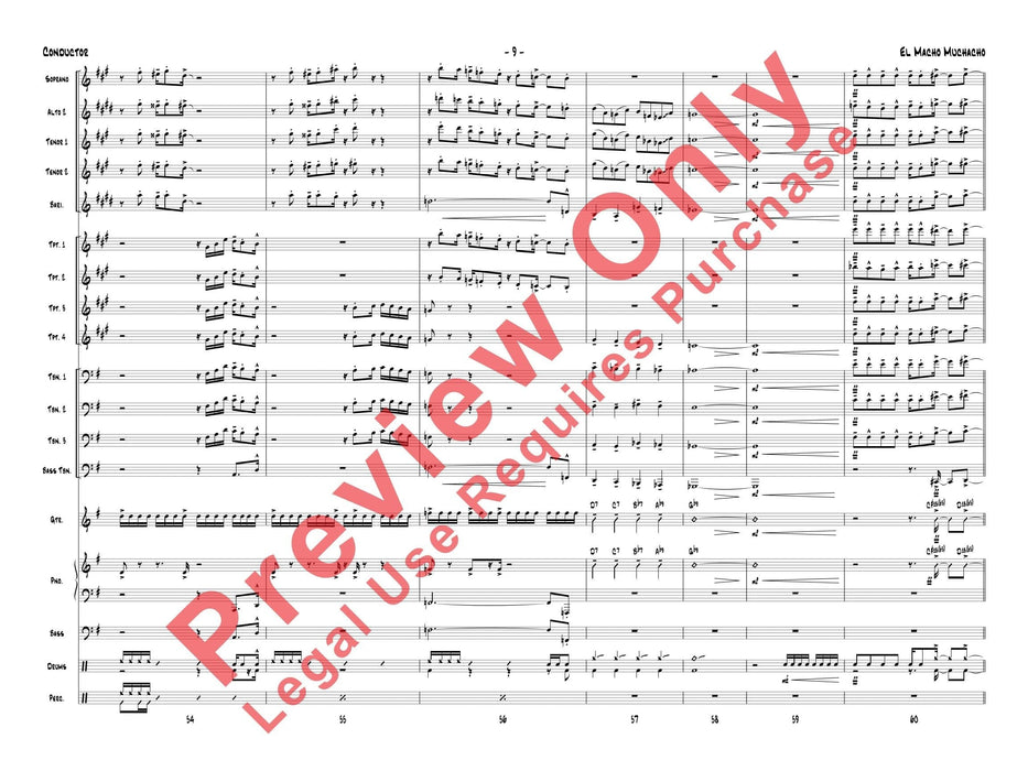 El Macho Muchacho 總譜 | 小雅音樂 Hsiaoya Music