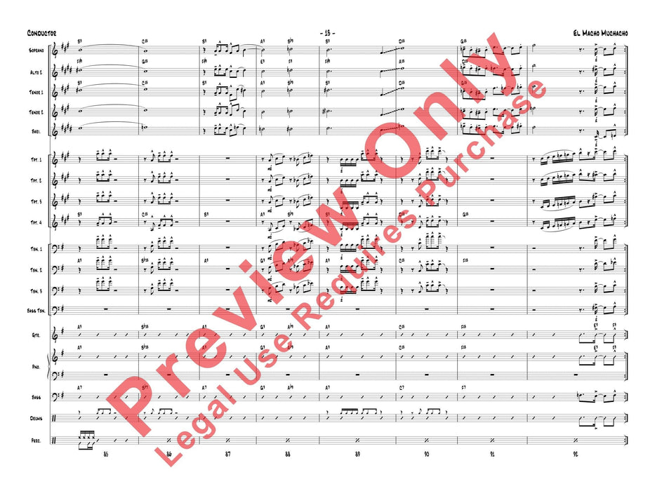 El Macho Muchacho 總譜 | 小雅音樂 Hsiaoya Music