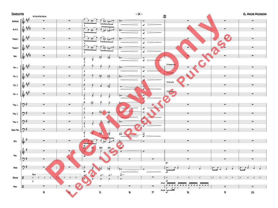 El Macho Muchacho 總譜 | 小雅音樂 Hsiaoya Music