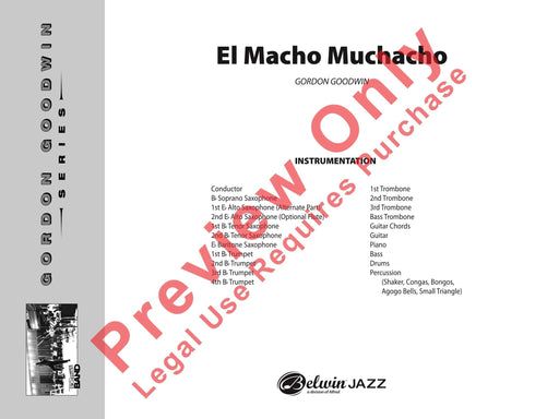 El Macho Muchacho 總譜 | 小雅音樂 Hsiaoya Music